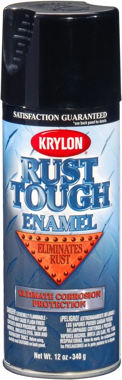 Krylon Rust Tough Rust Preventive Enamel - 12 oz Aerosol