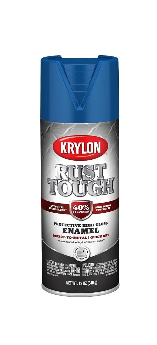 Krylon Rust Tough Rust Preventive Enamel - 12 oz Aerosol
