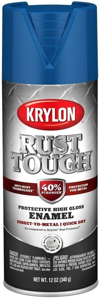 Krylon Rust Tough Rust Preventive Enamel - 12 oz Aerosol