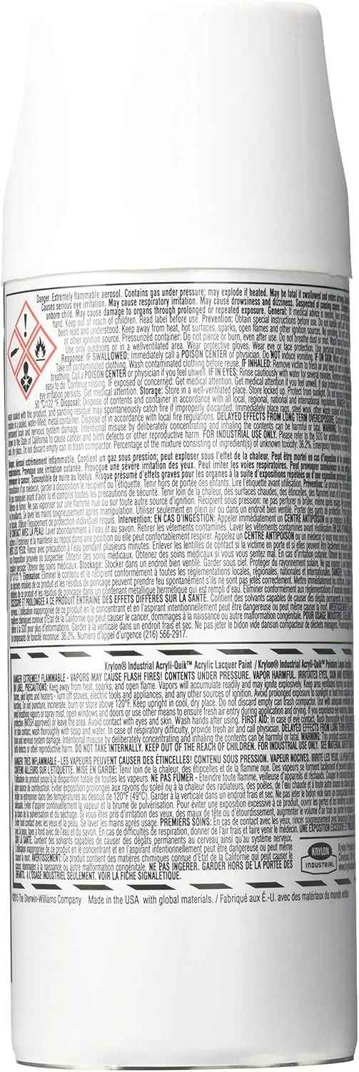 SHERWIN WILLIAMS GIDDS-800184 Spray Paint White Primer (Pack of 6)