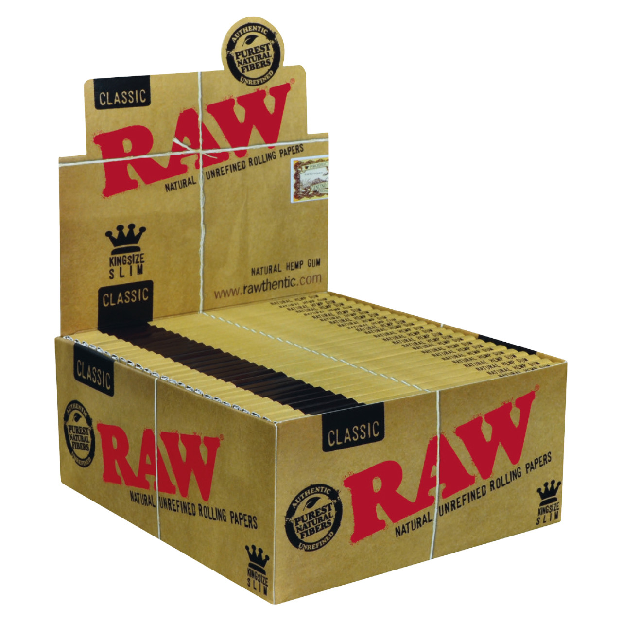 RAW® - Classic Rolling Papers King Size Slim (32ct)