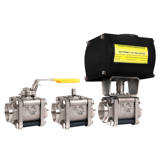 KTM Mecafrance Series RA Floating Ball Valves