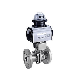 KTM Series EF190 Two-Piece Full Bore Ball Valve with Powered Actuator KTM Series EF190 Two-Piece Full Bore Ball Valve with Powered Actuator
