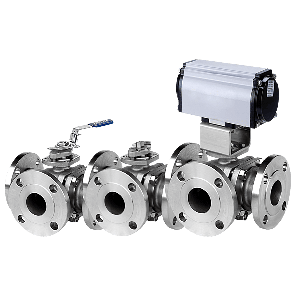 KTM Series NB1 Three Way Floating Ball Valves KTM Series NB1 Three Way Floating Ball Valves