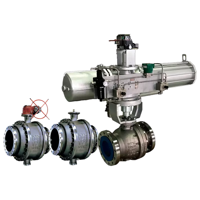KTM Series E01 Trunnion Mounted Ball Valves