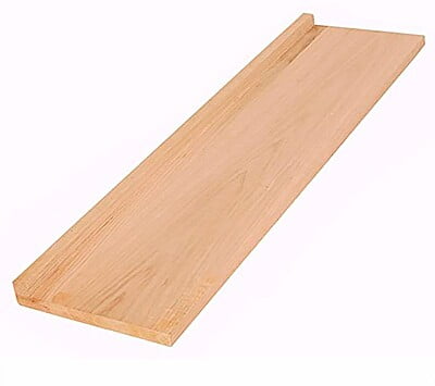 Both side close stair tread- Red oak Both side close stair tread- Red oak