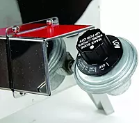 Kuuma Stow and Go Propane Tabletop and Mountable Grill - Stainless Steel Gas Grill with Foldable Legs | Great for Camping