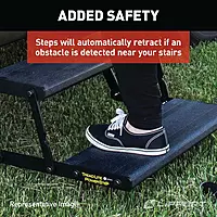 Kwikee 38 Series Electric RV Step Assembly with Hidden Light - 3723383