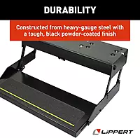 Kwikee 38 Series Electric RV Step Assembly with Hidden Light - 3723383
