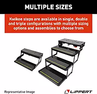 Kwikee 38 Series Electric RV Step Assembly with Hidden Light - 3723383