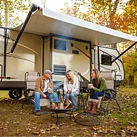 Kwikee 38 Series Electric RV Step Assembly with Hidden Light - 3723383