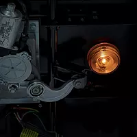 Kwikee 40 Series Electric Step Assembly, Logic Control Unit, Power Switch Kit for RV, Travel Trailers, Hidden Light, 8.5" Step Rise, Anti-Slip Surface, 12V DC Motor, Steel Construction - 3726892