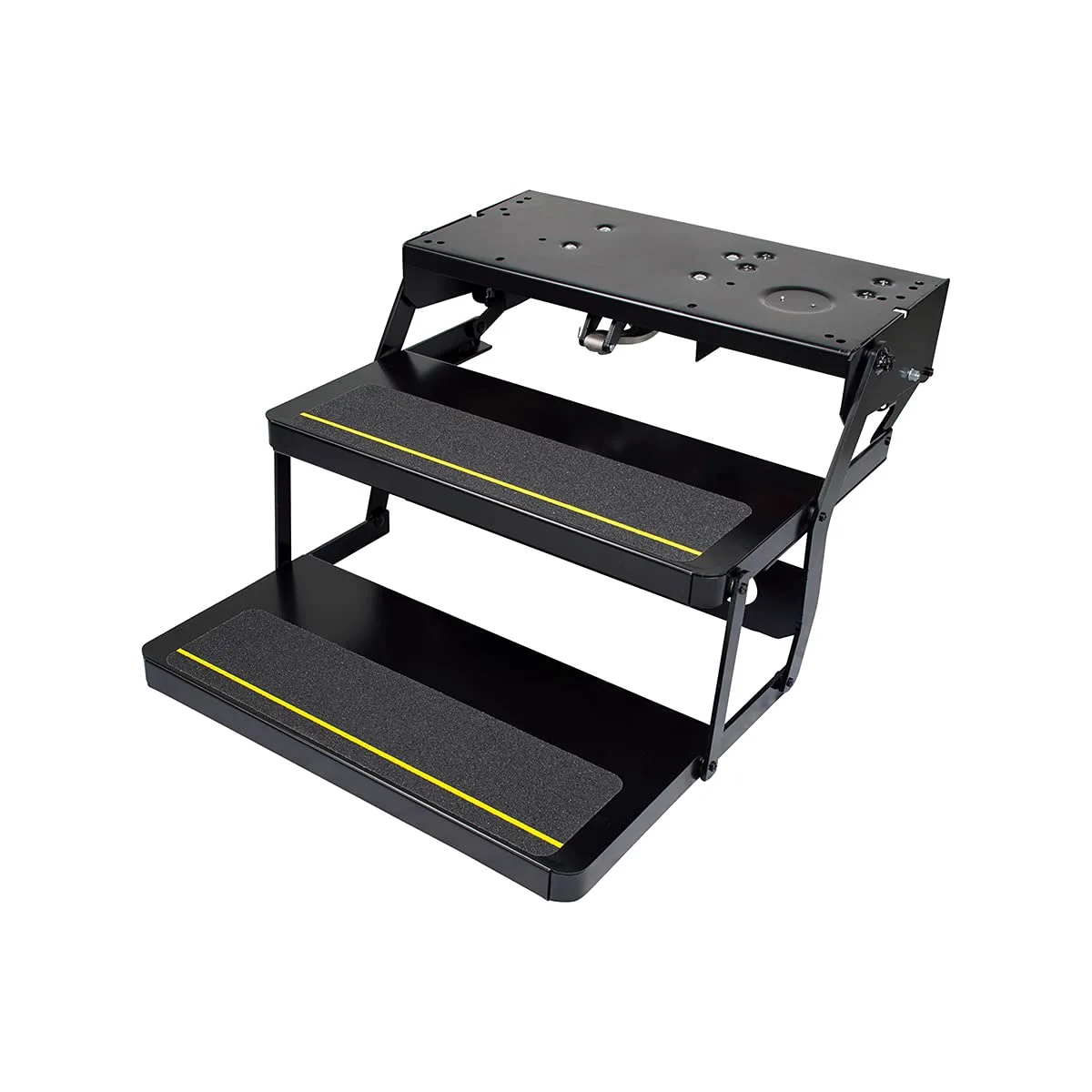 Kwikee Lippert Platinum Double Tread Electric RV Steps, 24in Wide, 12V (Model 372558)