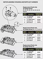 Kwikee Step Motor Conversion Kit for B Linkage, Replacement Parts for Kwikee 22, 23, 28A, 30, 32, 33, 34, 35, 36, 38, 40 series - 379769