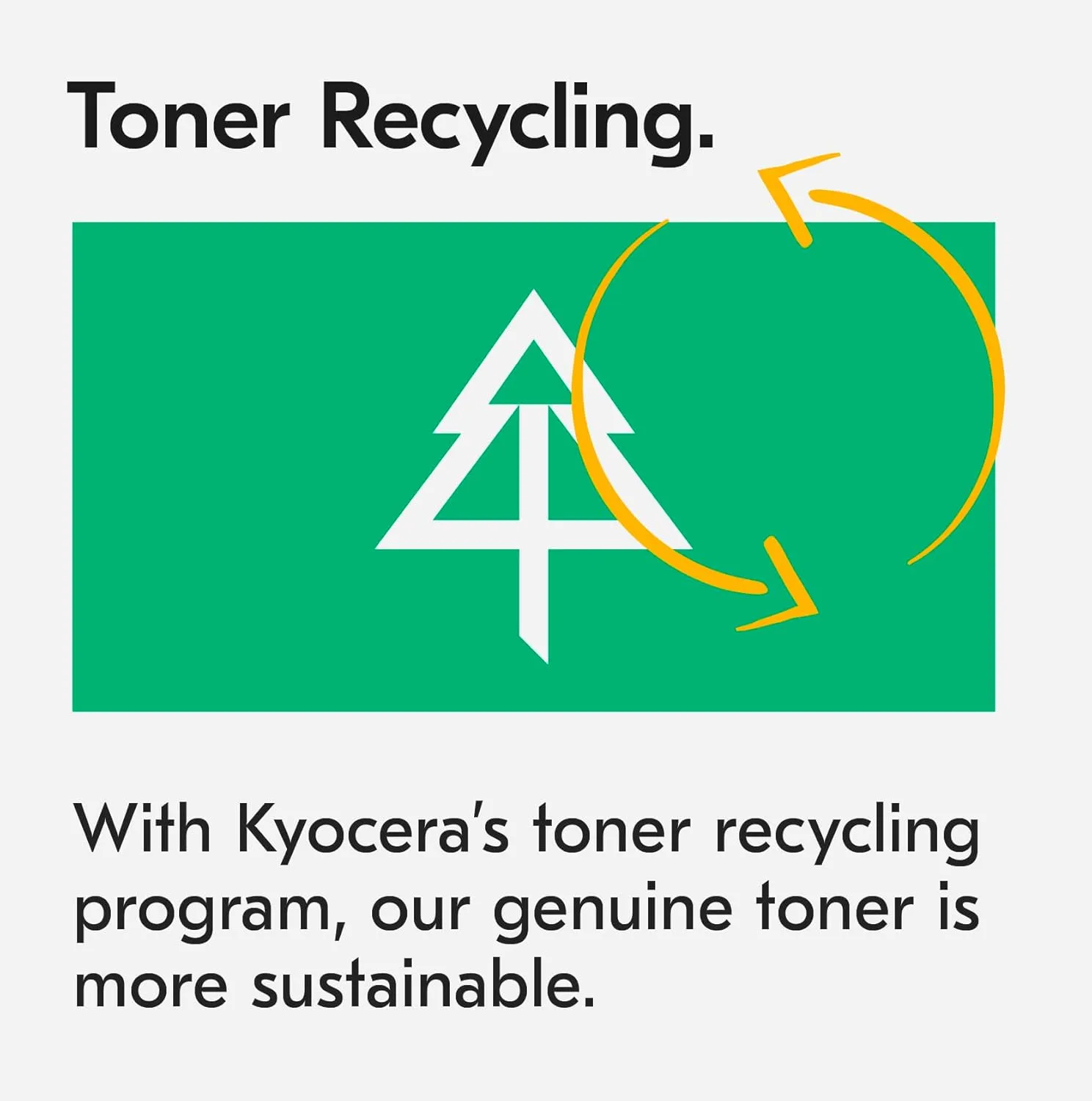 KYOCERA TK-5242K Black Toner Cartridge for M5526cdw/ P5026cdw Model Laser Printers (1T02R70US0)