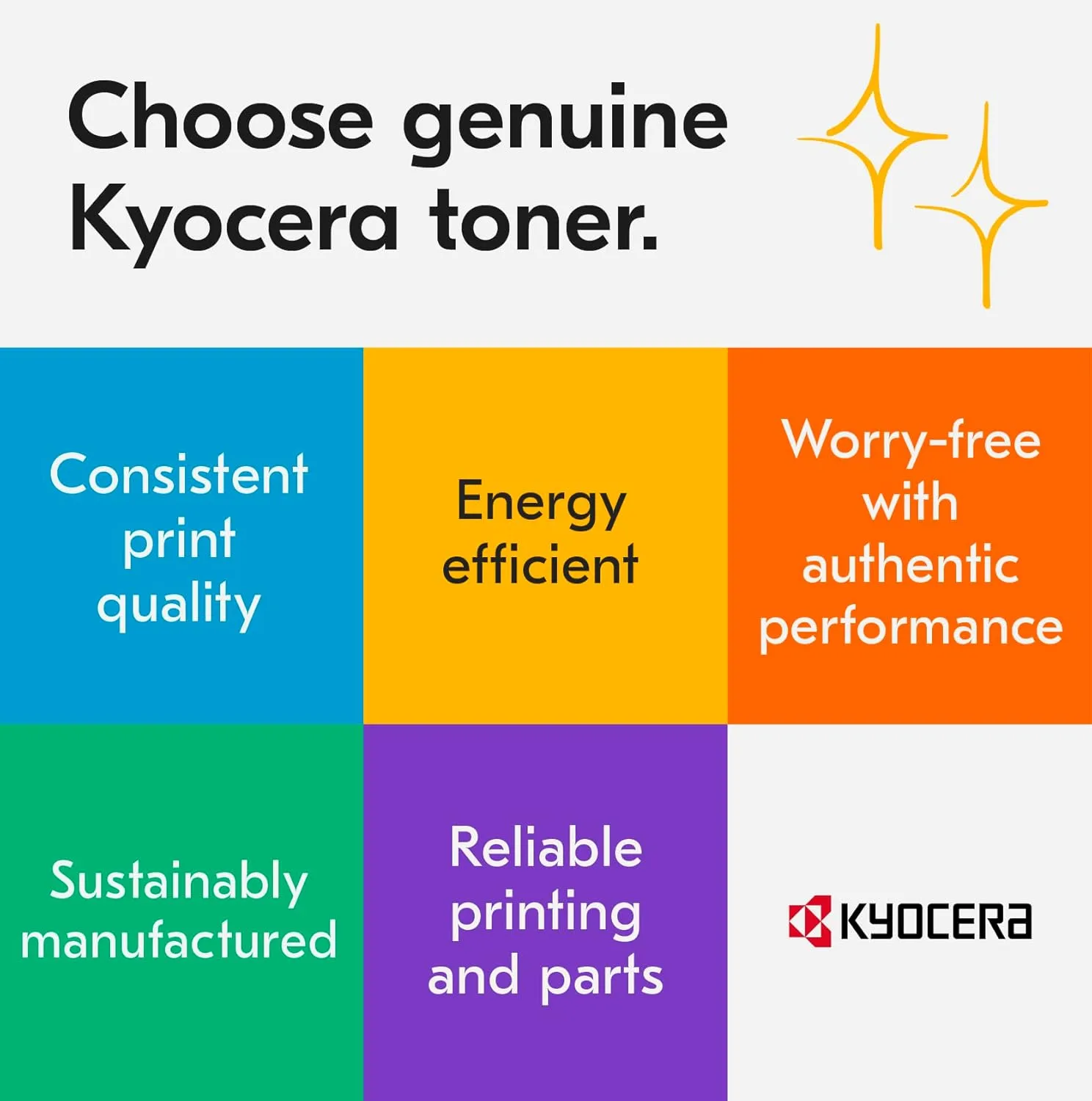 KYOCERA TK-5242K Black Toner Cartridge for M5526cdw/ P5026cdw Model Laser Printers (1T02R70US0)