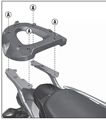 KAPPA HONDA TOPBOX BRACKET KZ1146 - NC 750 S / X (16-19)