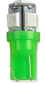 8V LED Wedge Lamp, Green (L-29/LEDEG) 8V LED Wedge Lamp, Green (L-29/LEDEG)
