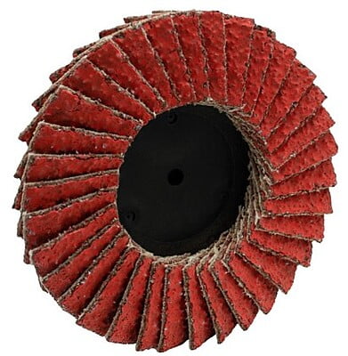 50mm, 80 Grit, Ceramic Mini Quick Change Flap Disc - Pack of 10