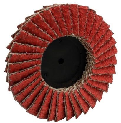 50mm, 80 Grit, Ceramic Mini Quick Change Flap Disc - Pack of 10