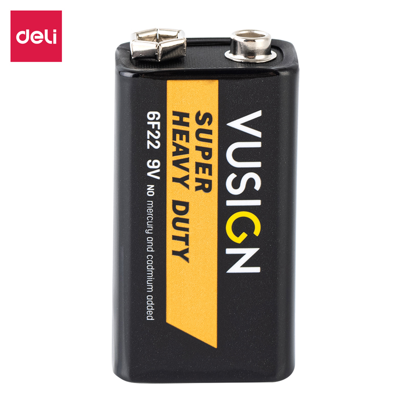 DELI L207 VUSIGN SUPER H/DUTY BATTERY 9V