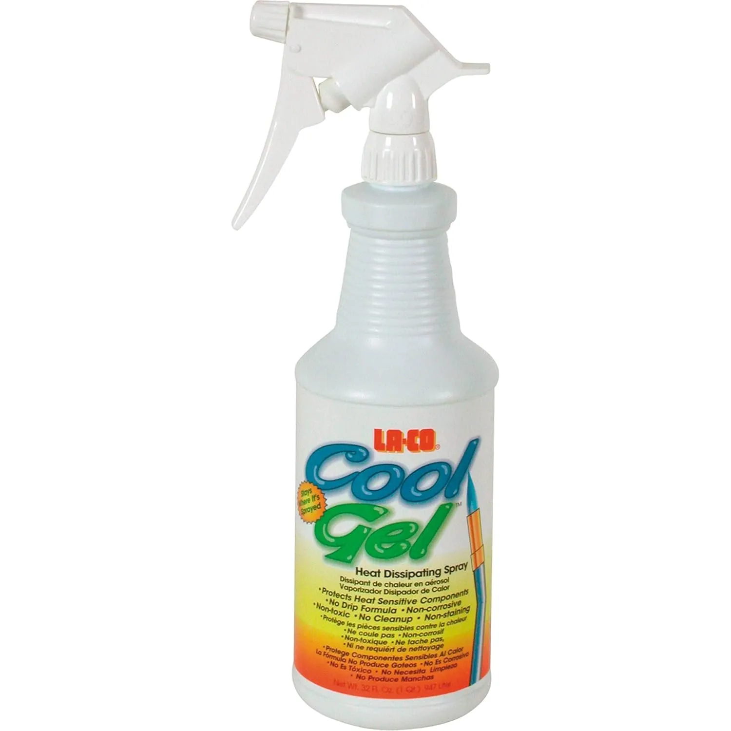 LA-CO Cool Gel Heat Barrier Spray, 16 oz