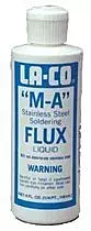 LA-CO M-A Liquid Stainless Steel Flux Liquid, 1 qt (Packaging May Differ)