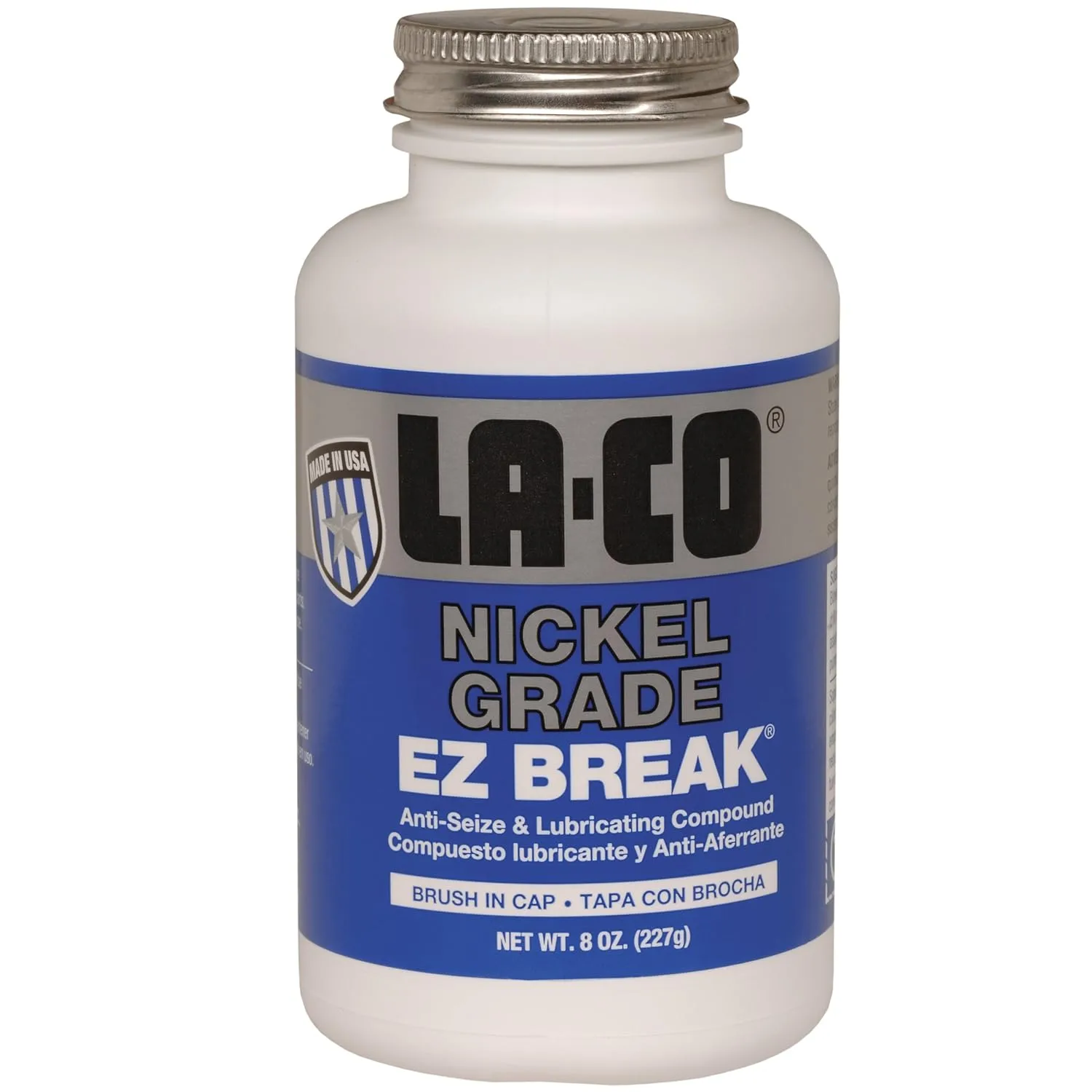LA-CO Markal EZ Break Nickel Grade Antiseize Paste, Jar with Brush-in-Cap