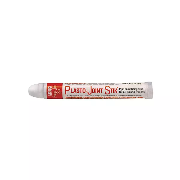 La-Co-11775 LA-CO Plasto-Joint Stik Plastic Thread Sealant Stick, 250 Degree F Temperature, 1-1/4 oz