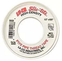 1/2" X 300" LA-CO Markal SLIC-TITE PTFE Heavy Duty Premium Grade Pipe Thread Tape