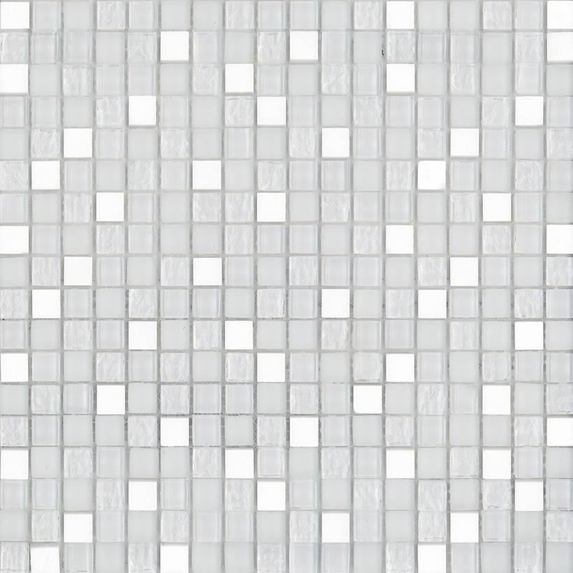 Mozaic HYDRE BIANCO LUCE H06, 15x15 mm, 300X300x8 cm
