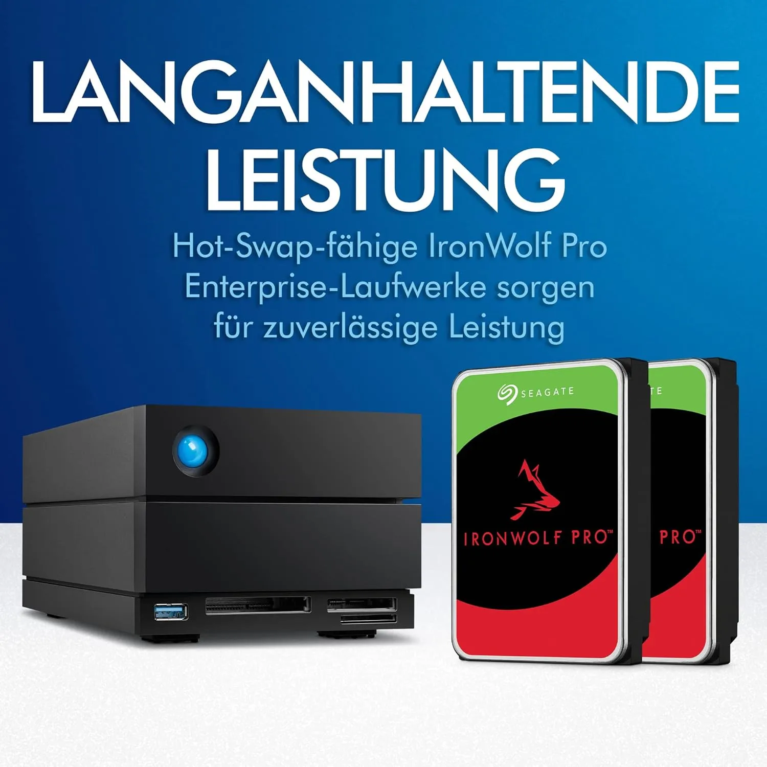 LaCie Seagate 2big Dock Desktop RAID External HDD