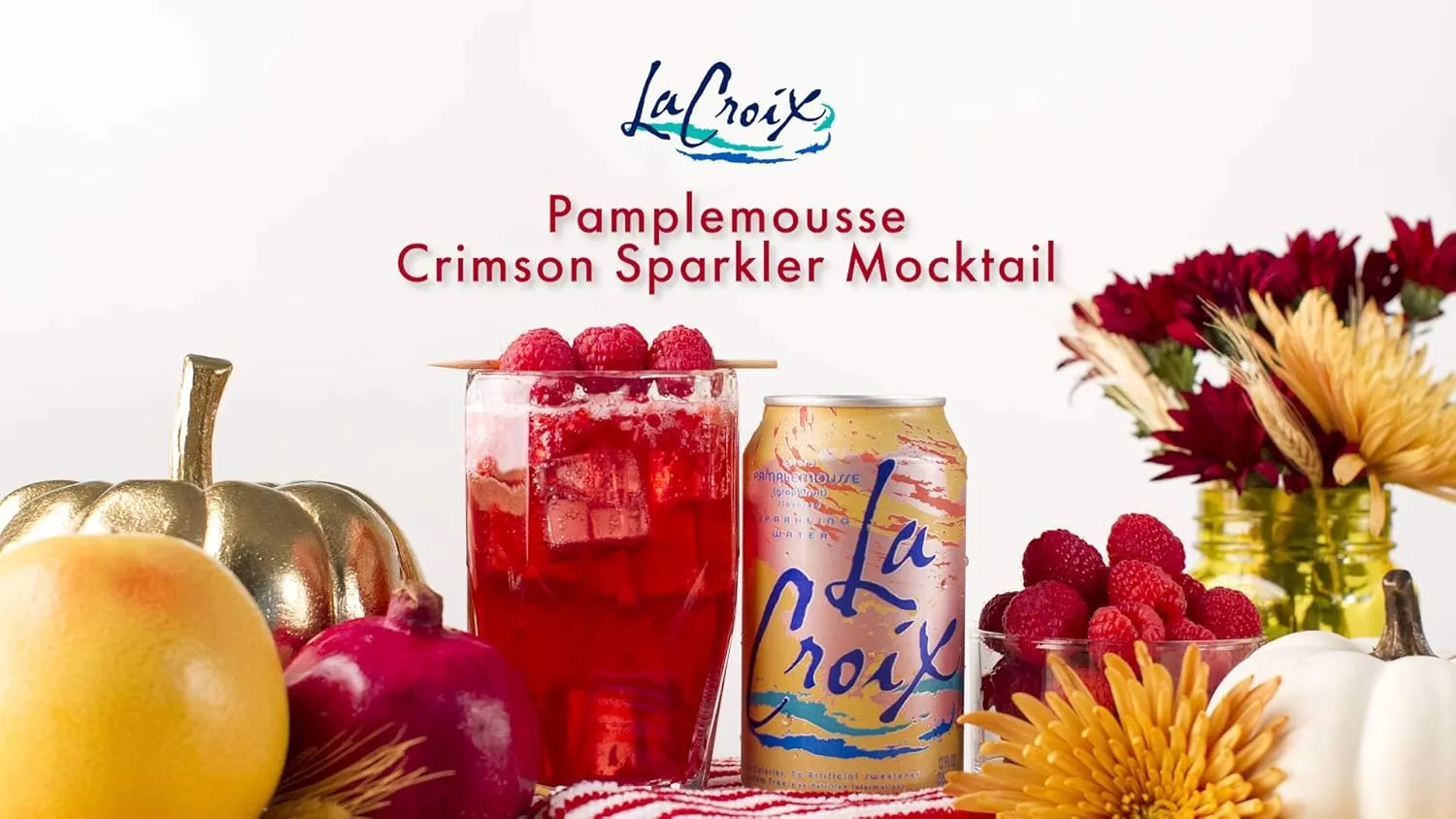 LaCroix Sparkling Water, Lemon, Lime, & Grapefruit Variety Pack, 12 Fl Oz (Pack of 24) Naturally Essenced, 0 Calories