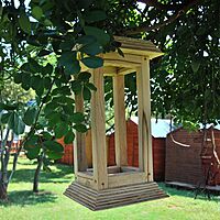 Rustic Wooden Lantern