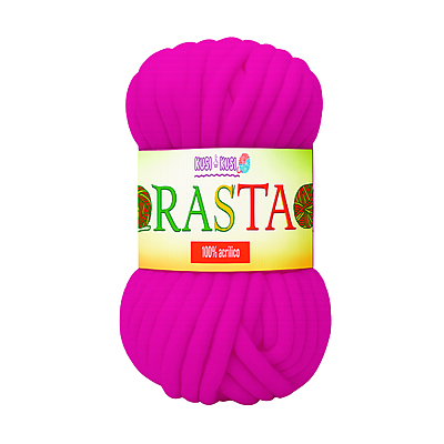 Lana Gruesa Rasta Palo De Rosa Paquete X 2 Ovillos X 250 Gramos