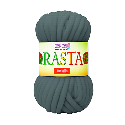 Lana Gruesa Rasta Gris  Paquete X 2 Ovillos X 250 Gramos