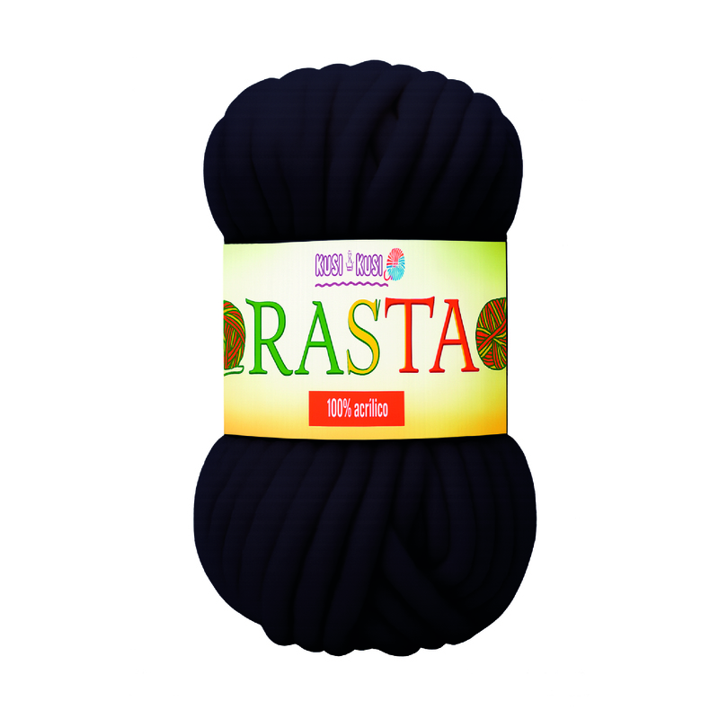 Lana Gruesa Rasta Negro  Paquete X 2 Ovillos X 250 Gramos Lana Gruesa Rasta Negro  Paquete X 2 Ovillos X 250 Gramos