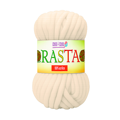 Lana Gruesa Rasta Beige  Paquete X 2 Ovillos X 250 Gramos