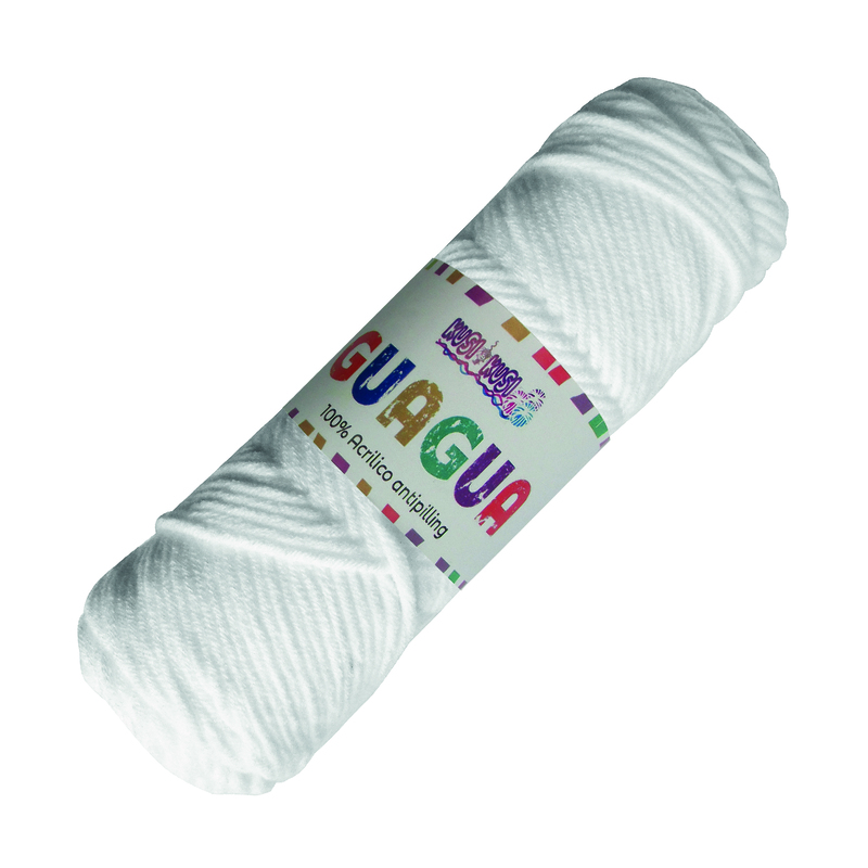 Lana Guagua Color 1001 Blanco Paquete X 5 Ovillos X 100 Gramos Lana Guagua Color 1001 Blanco Paquete X 5 Ovillos X 100 Gramos