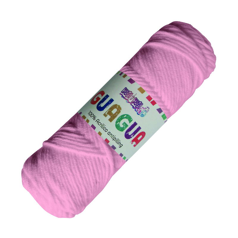 Lana Guagua Color 1068 Rosado Bebe Paquete X 5 Ovillos X 100 Gramos Lana Guagua Color 1068 Rosado Bebe Paquete X 5 Ovillos X 100 Gramos