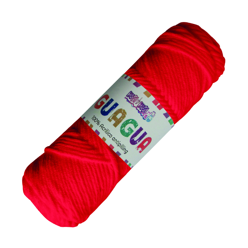 Lana Guagua Color 1147 Rojo Paquete X 5 Ovillos X 100 Gramos Lana Guagua Color 1147 Rojo Paquete X 5 Ovillos X 100 Gramos