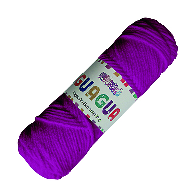 Lana Guagua Color 1166 Fucsia Paquete X 5 Ovillos X 100 Gramos