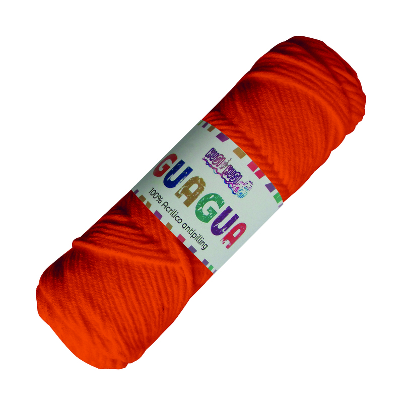 Lana Guagua Color 1171 Naranja Paquete X 5 Ovillos X 100 Gramos Lana Guagua Color 1171 Naranja Paquete X 5 Ovillos X 100 Gramos