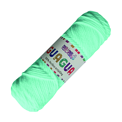 Lana Guagua Color 1198 Verde Menta Paquete X 5 Ovillos X 100 Gramos