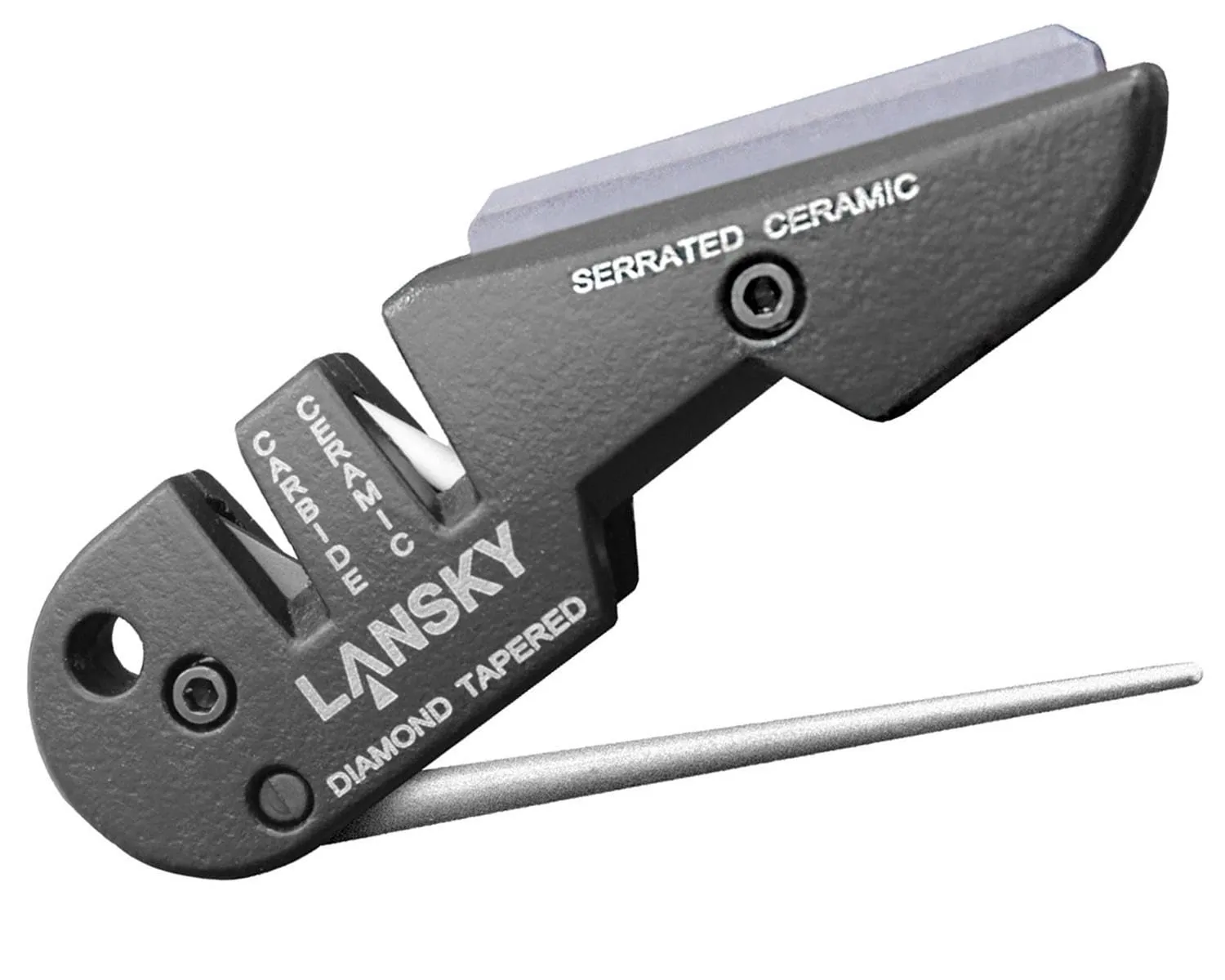 LANSKY Portable Multi-Function Pocket Knife Sharpener