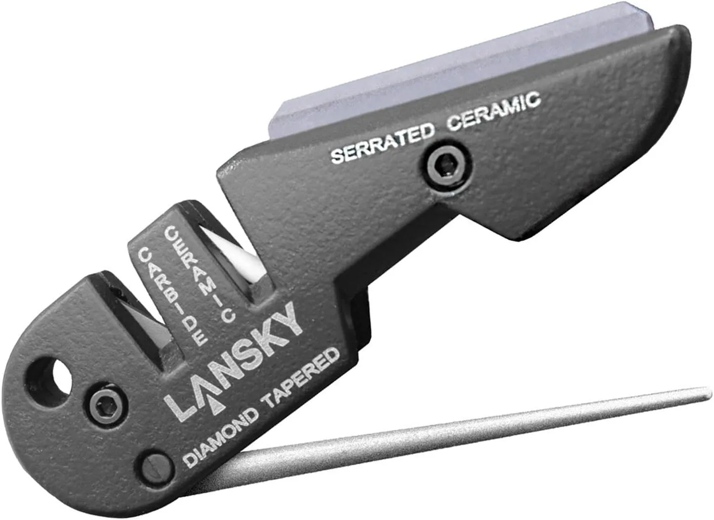 LANSKY Portable Multi-Function Pocket Knife Sharpener