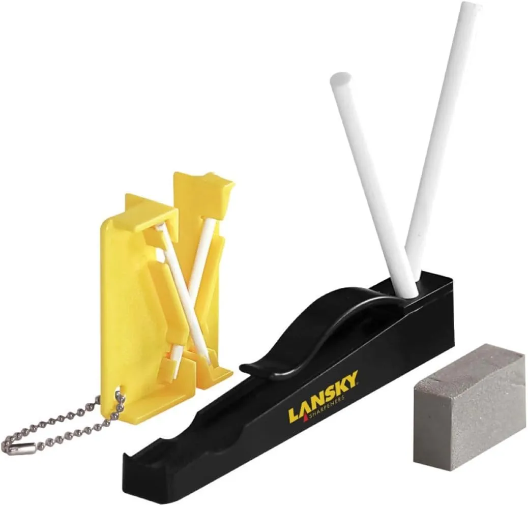 Lansky C-Clip Combo Sharpener Multi-Pack, Multicolor, one Size