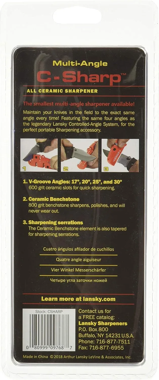 Lansky C-Sharp Ceramic Knife Sharpener - C-SHARP