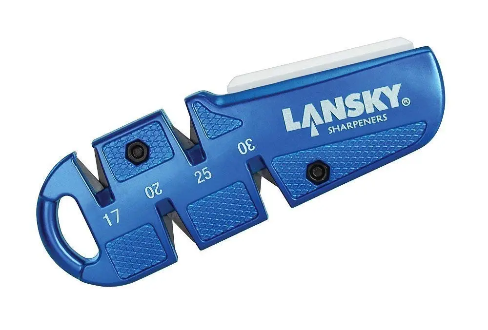 LANSKY Portable Multi-Function Pocket Knife Sharpener