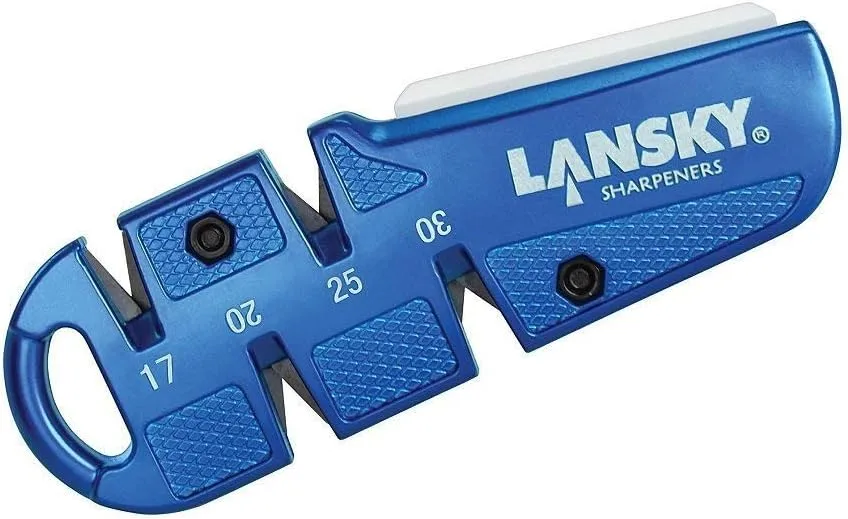 LANSKY Portable Multi-Function Pocket Knife Sharpener